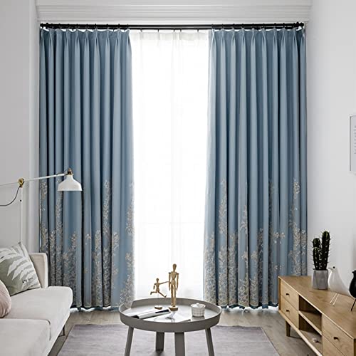 JGYZD Cortinas de Tul Opaco Cortinas de Aislamiento Térmico Cover