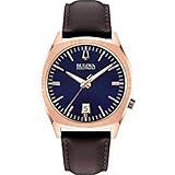 Bulova Accutron II Brown Leather Strap