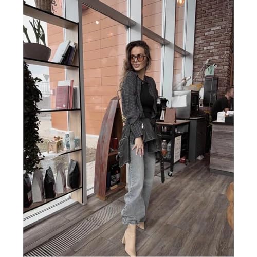 Retro Double Bridges Women's Sunglasses Big Frame Brown Eyewear Fashion Half Metal Frame Sun Glasses Men Shades N453