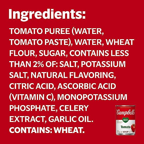 Image of Campbell's Condensed Healthy Request Tomato Soup, 10.75 Ounce Can (Pack of 4)