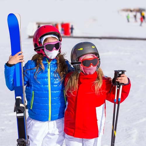 REDESS Winter Windproof Hat, Unisex Children Heavyweight Balaclava, Ski Mask with Thick Warm Fleece Face Cover2