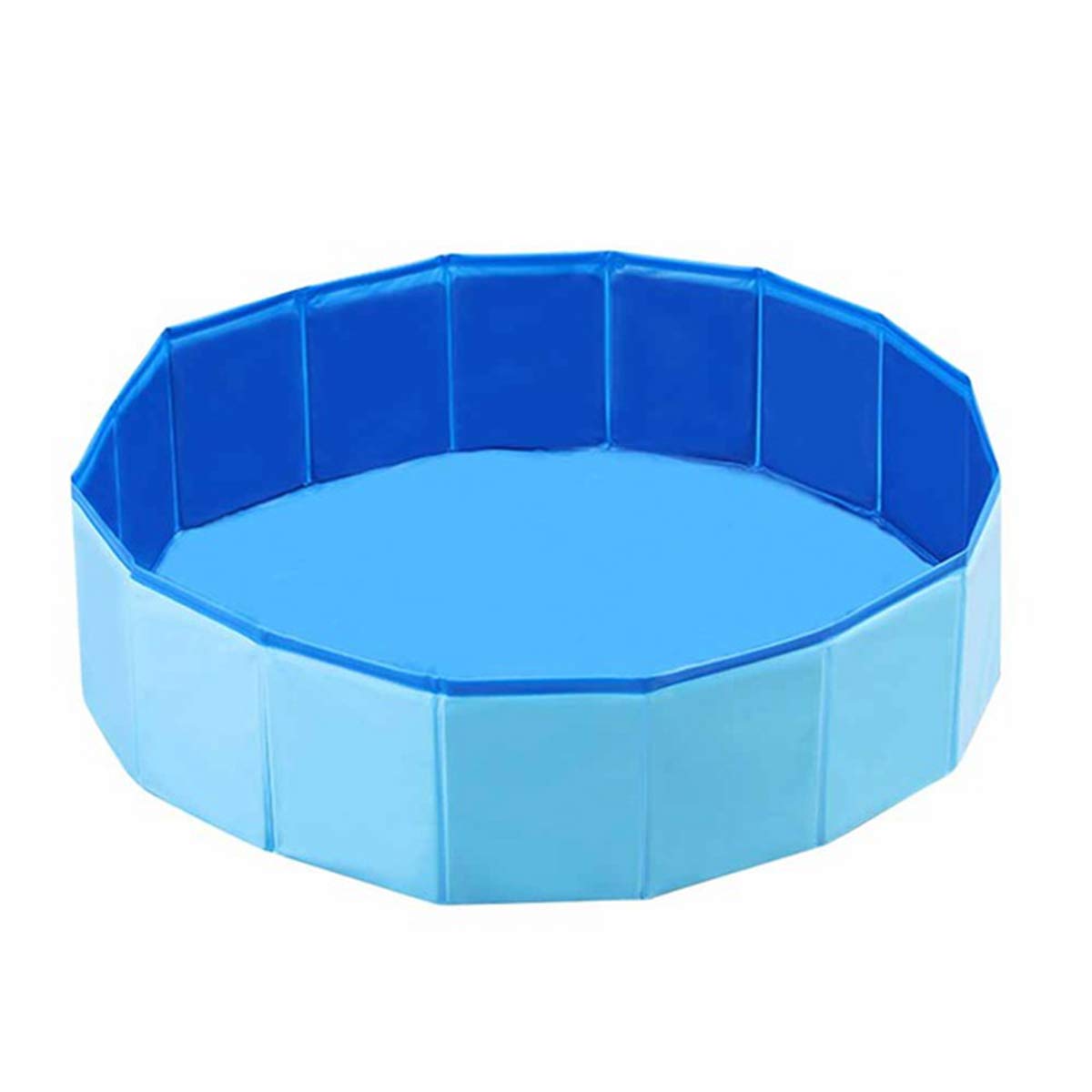 Cocolook Dog Pool Portable Pet Paw Pool Foldable Dog Swimming Pool Swimming Tub Collapsible Bathtub Wash Bathing Pet Pool Blue