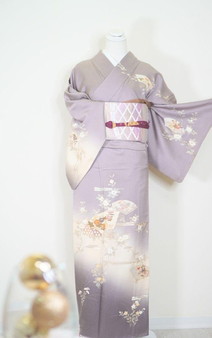 Amazon.co.jp: 訪問着フルセット 袋帯帯締め帯揚げ4点セット 入学式  