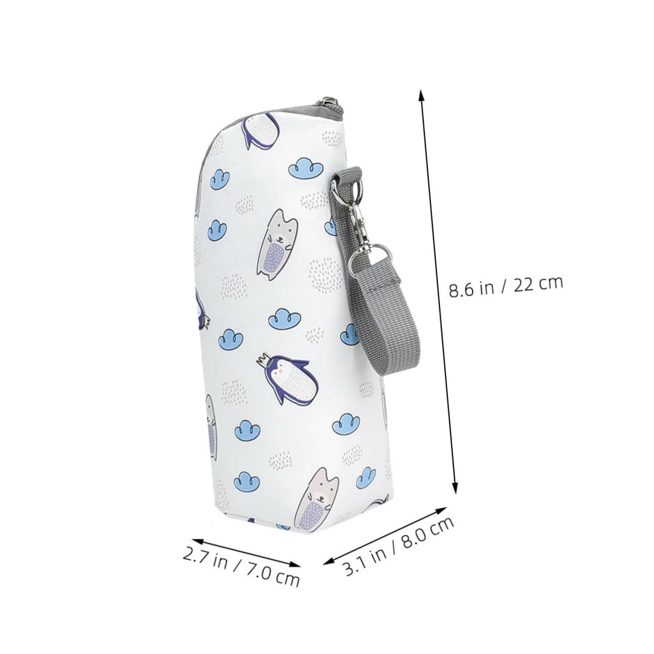 ibasenice 6piezas Bolsa Térmica Aislante para Biberones Contenedor Portátil De Comida para Bebés Accesorios De para y Almacenamiento De Leche Caliente