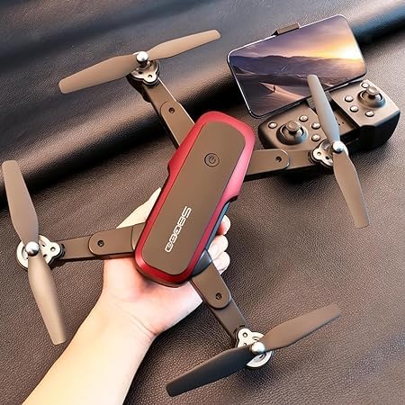 Boxoza Drone With 4K HD Camera For Adults 300M Video Transmission GPS Positioning Professional Aerial Photography Quadcopter With 2 Batteries tianfengyun