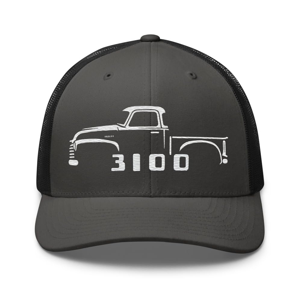 1953 Chevy 3100 czapka dla właścicieli zabytkowych pickupów ciężarówek samochodowych czapka z daszkiem