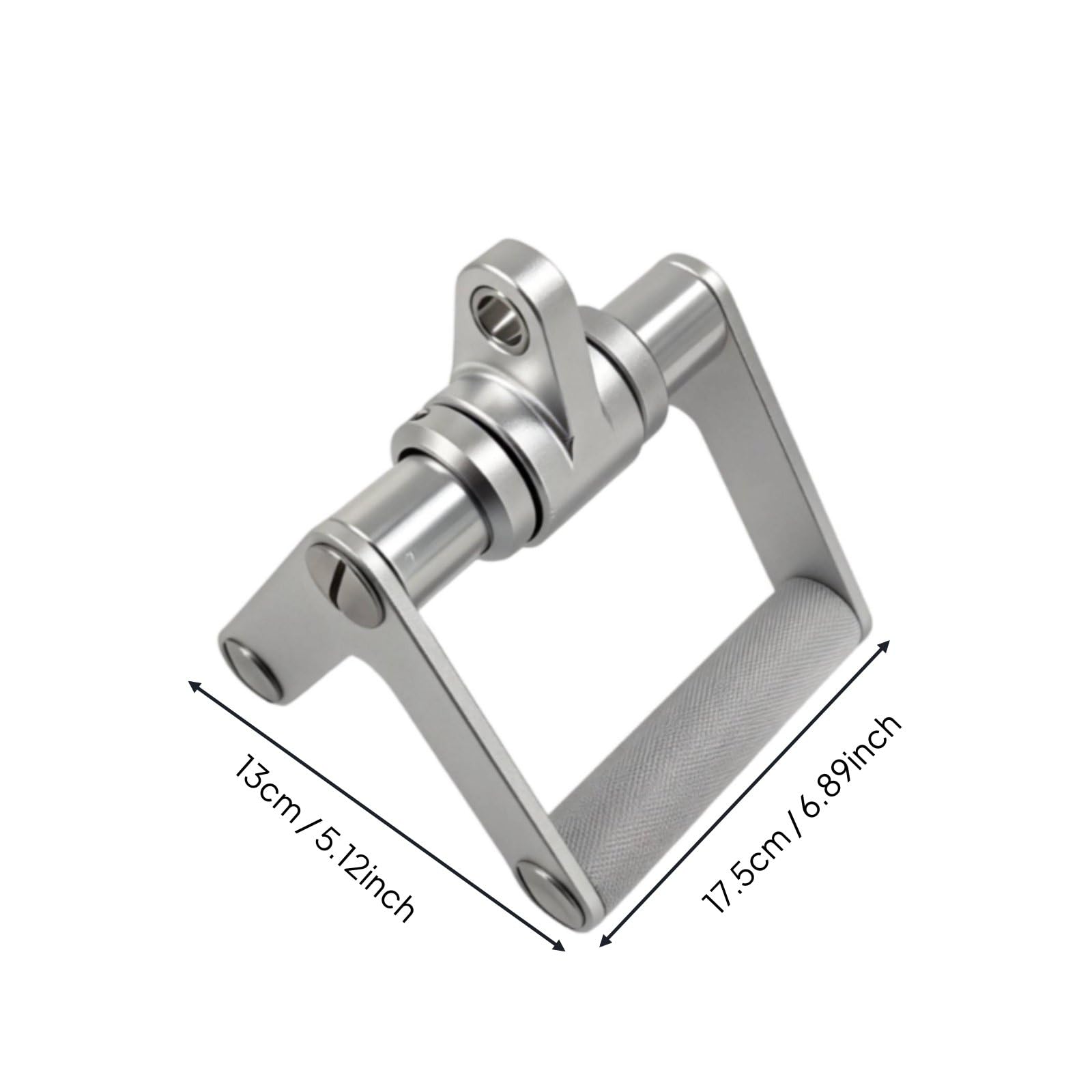 Fitness Zuggriff Kabelzuggriff Trainingsgriff Rudergriff Latzuggriff aus Solidem Aluminium mit Sicherem Griff Und Belastbarer für Oberkörperübungen