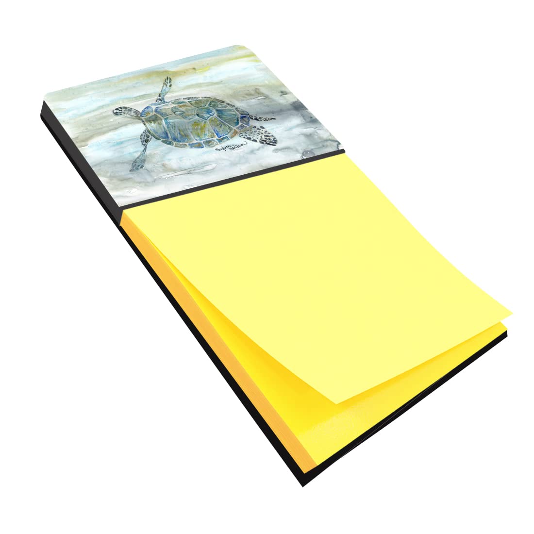 Sea Turtle Watercolor Sticky Note Holder