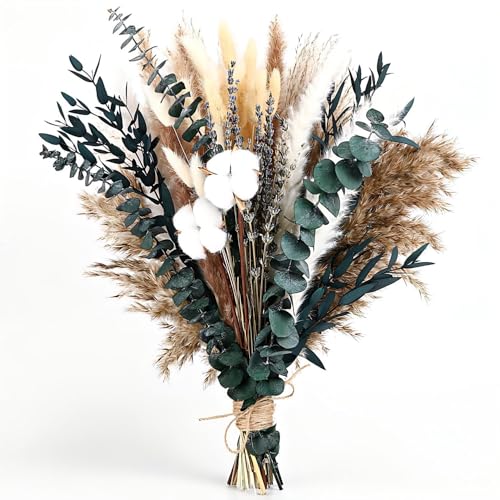 Ramo de flores secas natural, 98 piezas, estilo boho miniatura 1