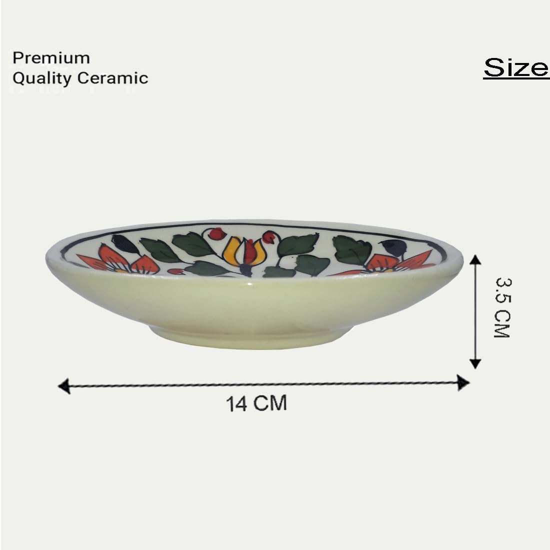 LOOKS FIRST soap Holder for Kitchen Sink | soap Holder for Bathroom | soap Stand for Bathroom | Soap case | Ceramic soap Dish Holder for Bathroom | - Image 5 thumbnail