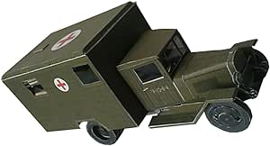 EX MAGAZINE RENAULT R 2087 Militaire Ambulance - 1:43 Echelle Moulé