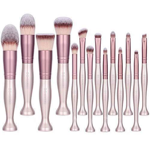 BS-MALL(TM) Premium 14 Pcs Synthetic Foundation Powder Concealers Eye Shadows Makeup Brush Set?Black Black)