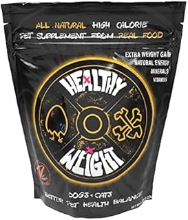 Rogue Pet Science Healthy Weight, Natural Weight Gainer for Dogs, Food Topper