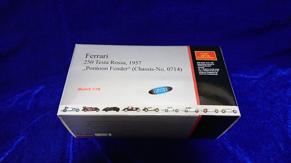 Amazon | 1/18 Ferrari 250 TESTA ROSSA 1957 Pontoon Fender Ch.0714