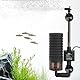 hygger Elektrischer Aquarium Schwammfilter, Power USB Single Aquarium Filtro Fish Tank Filter, Leiser Tauchschaum Aquarium Filter mit Gefilterten Keramikkugeln for up to 170L Aquariums (M)