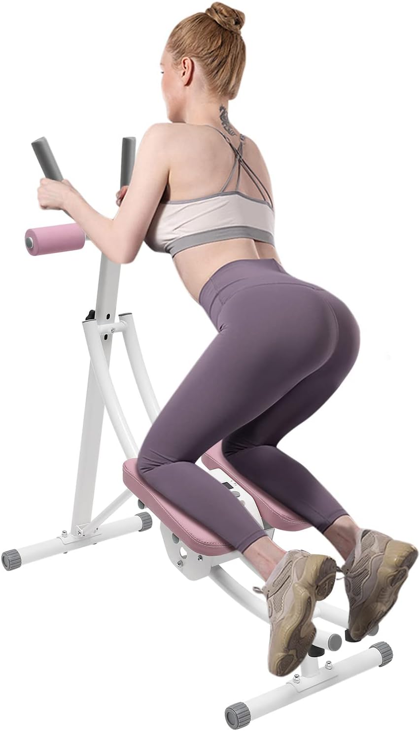 Ab Machine, AB Workout Equipment for Abdominal Exercise and Strength Training, Adjustable 3-Gear Ab