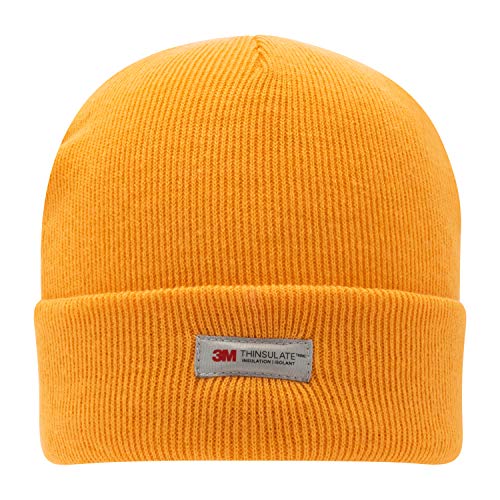 WORK AND STYLE Warmy - Gorro con Vuelta Thinsulate 3M Beanie - by Beige, Talla única (Aprox. 53-60 cm) Cover