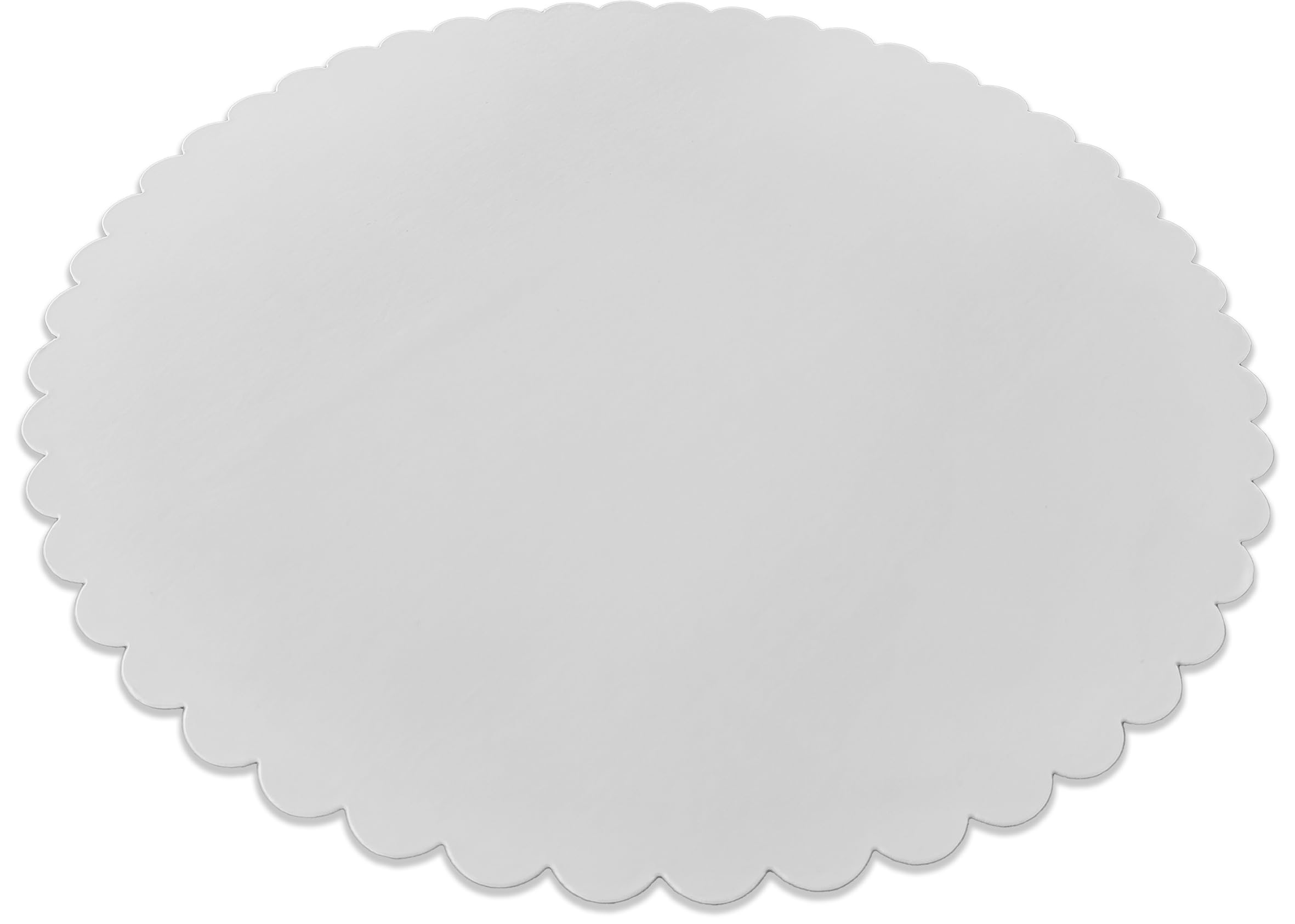 Guardini, Set of 2 Cake Boards, Diameter 32 cm, Disposable, Cardboard, 100% Recyclable, White, Made in Italy, Easy Bake Bio Line