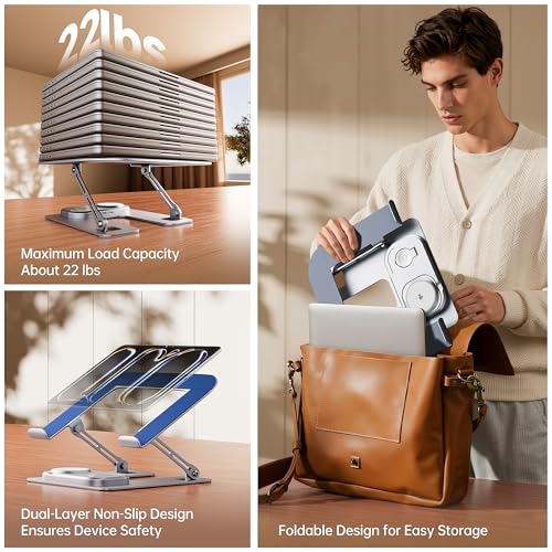 Transformers Aluminum Laptop Stand with QI2 Wireless Charger - image 6