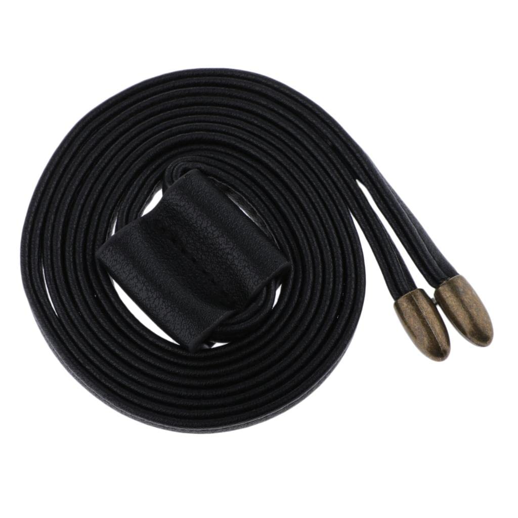 Leather Drawstring Replacement Strap for Bucket Bag Handbag Black-image-24