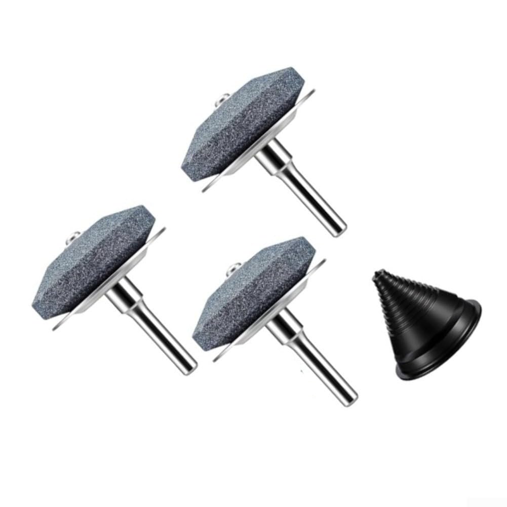 Afilador de Hachas y Machetes con Taladro para rápido Afilador