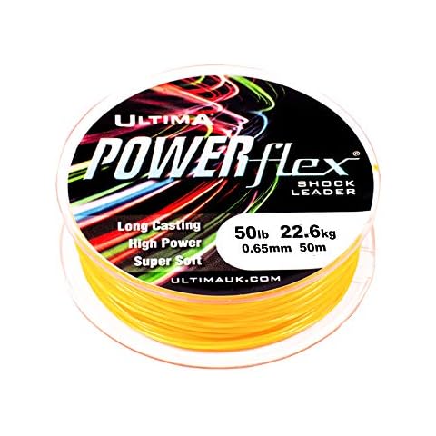 Powerflex Fire Orange Fishing Line 50m Cover