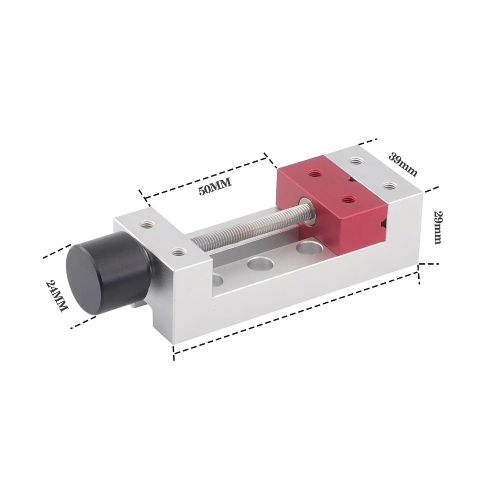 Precyzyjna Miniaturowa Maszyna Do Grawerowania Imadła CNC Wiertarka Mały Stół Spawalniczy Całkowicie Aluminiowy Instrukcja Obsługi Zacisk Stołowy Precyzyjna SiłA Zacisku(A)