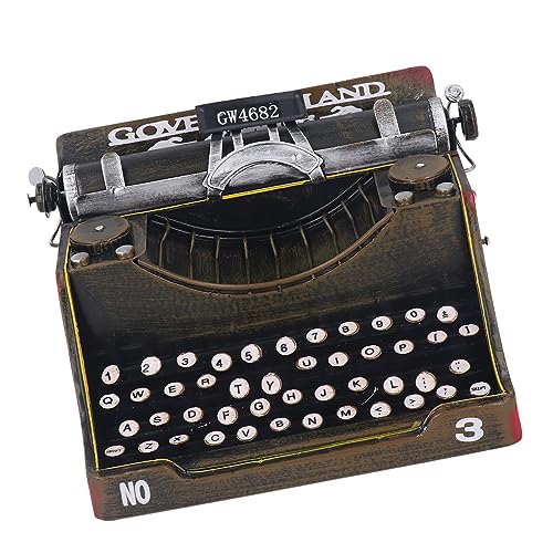Máquina de escribir elegante hecho a mano modelo retro de diseño 5
