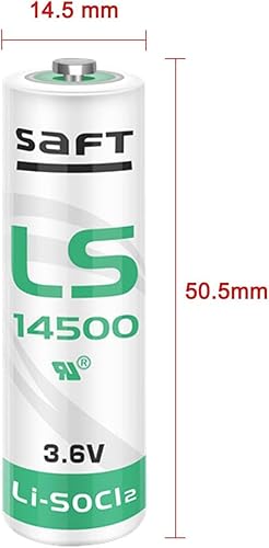 Miniatura 4 de XIAOXX (10 unidades) 3.6V 3600mAh LS17500 Reemplazo de batería de litio para medidores de agua CNC, convertidores de frecuencia