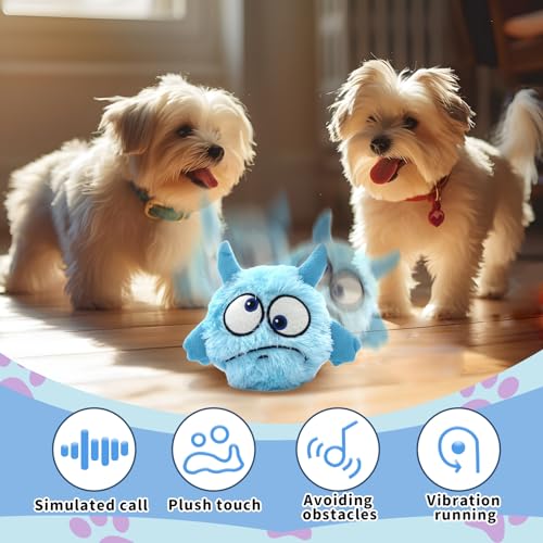 Juguete interactivo para perros con peluche y sonido miniatura 2