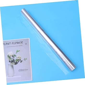 OATIPHO 10m High Transparency Bopp Cellophane Roll Flower Basket Wrapping Glassine Envelopes Substitute
