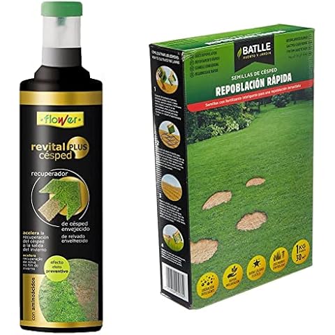 Flower Césped Líquido Recuperador + Repoblación Rápida Cover