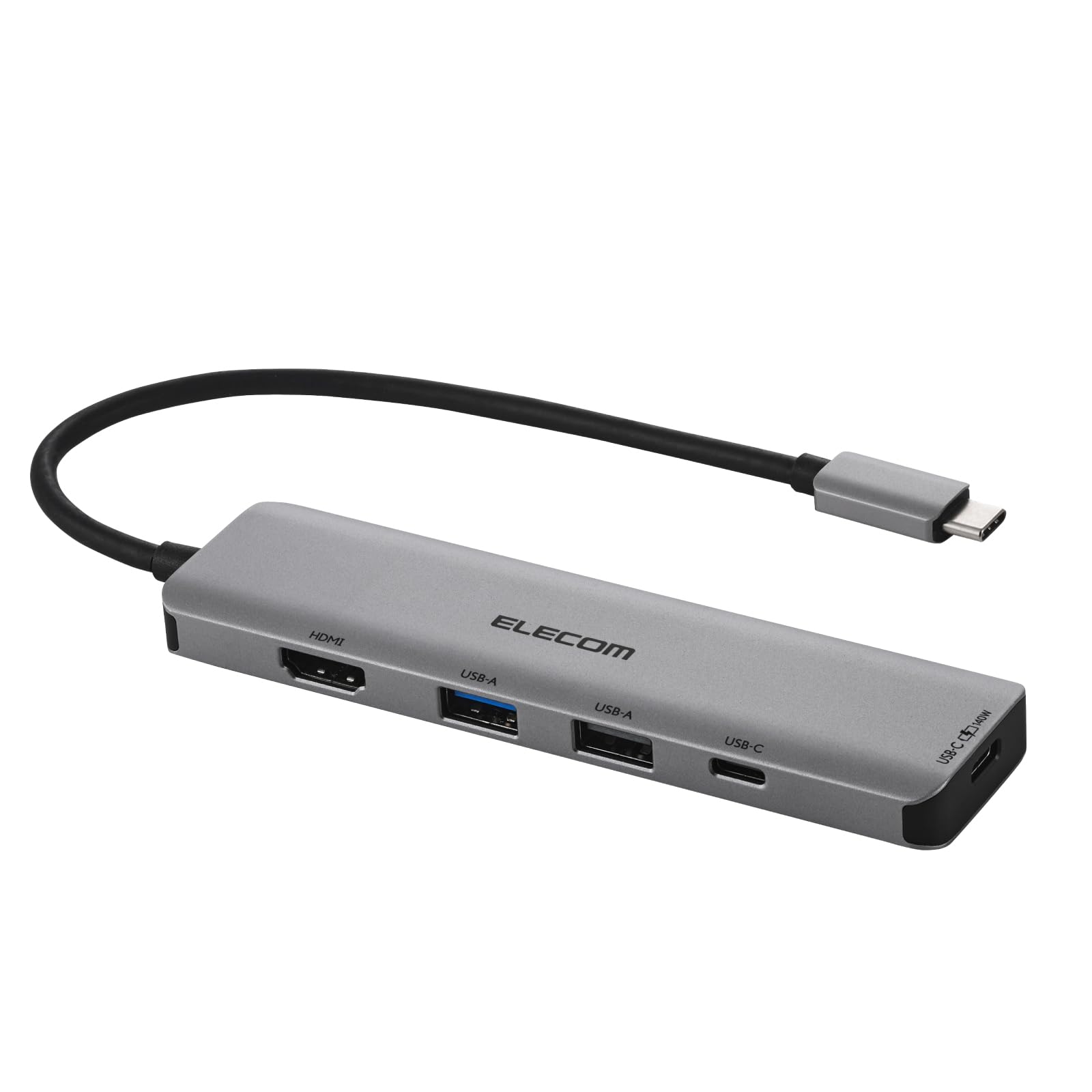 Amazon.co.jp: エレコム USB-C ハブ ドッキングステーション 5-in-1 PD