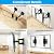 HOME VISION Heavy Duty Full Motion TV Wall Mount Bracket for 48-120 Inch Flat/Curved TVs, 200Lbs Capacity, Low Profile Ultra Slim Design with Swivel/Tilt, Corner Large Dual Arm, Max VESA 2000x600mm