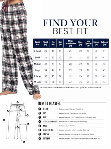 Image of Ashford & Brooks Women's Super Soft Flannel Plaid Pajama Sleep Pants
