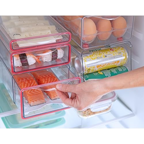 Miniatura 7 de Tatay Organizador De Nevera Fresh Box Large 2,8 L 27x16x9 Cm Diseño Modular