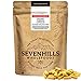 Produktbild Sevenhills Wholefoods Bio-Kurkumapulver mit Bio-Kapseln aus schwarzem Pfeffer, 500mg x 180