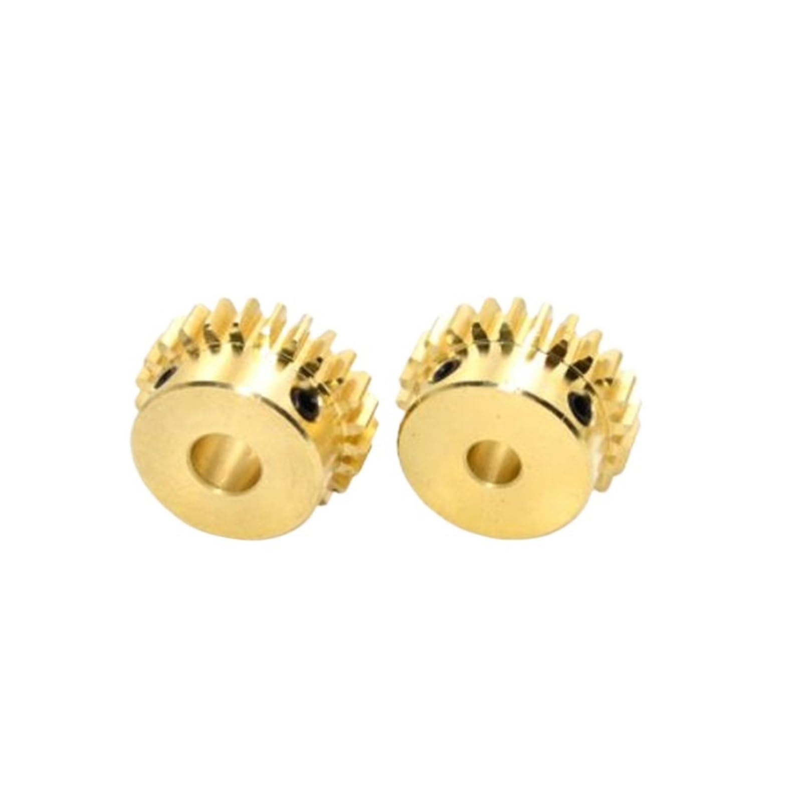 Bevel Gear Pinion Hardware Mechanical Spur Gear 0.5M 20T 21T 22T 23T 24T 25T Copper Brass Mini Spur Gear Bore 3mm Teeth Height 5 mm(0.5M -23T)