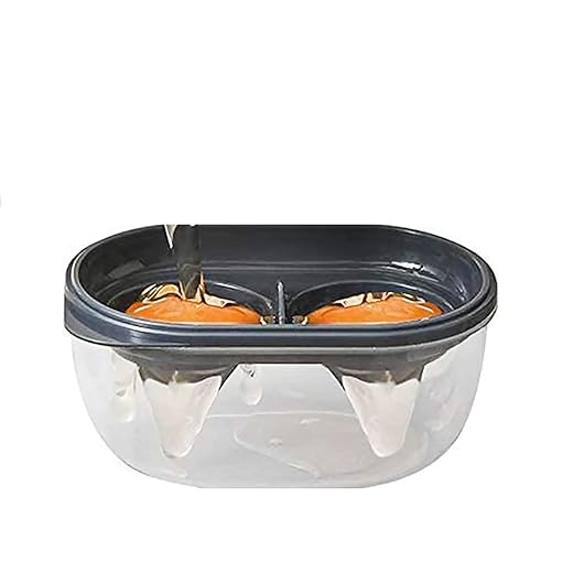 Egg White Egg Yolk Separator Divider Tool With Storage Box Filter Container Food Grade Kitchen Eggs Baked Dessert Tools Quality (Blue) (Blue)