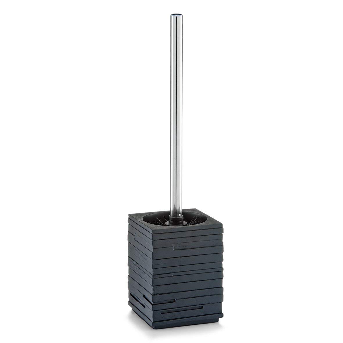 Zeller Toilet Brush in Black, 9.5 x 9.5 x 38.5 cm