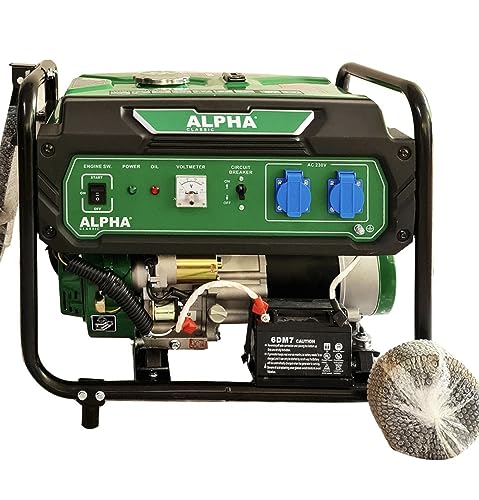 Image of AK POWER SERVICE APLHA Portable Alpha GENSET ALPHA CLASSIC A3600 Portable 3.5KVA Petrol Generator with 1 year warranty