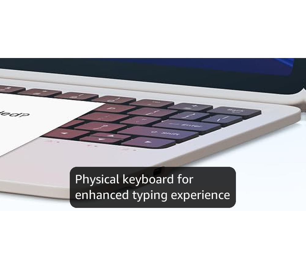 AI Kids Tablet with Parental Control - 50000+ Content AI Tutor Learning Tablet with ELA, Math, ABC, Word, Read, Phonics, STEM for Homeschooler Educational Study for G1 - G6 (TalPad T100 with Keyboard)