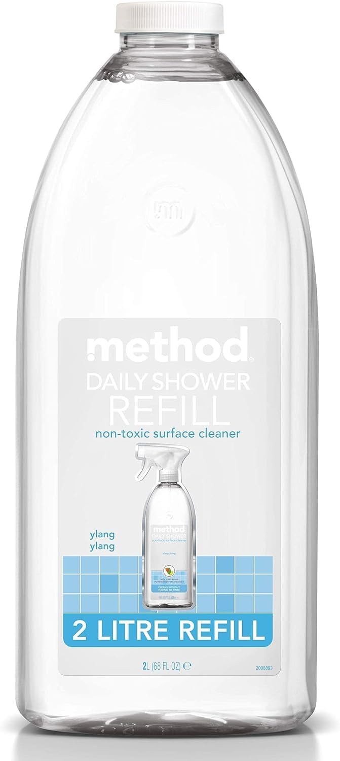 Method Ylang Ylang Daily Shower Cleaner Refill, 2 L, (Pack of 1
