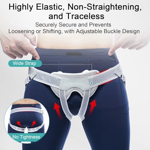 Faja para Hernia Inguinal Unisex Ajustable con 4 Almohadillas miniatura 2