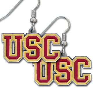 NCAA Siskiyou Sports Womens USC Trojans Dangle Earrings One Size Team Color