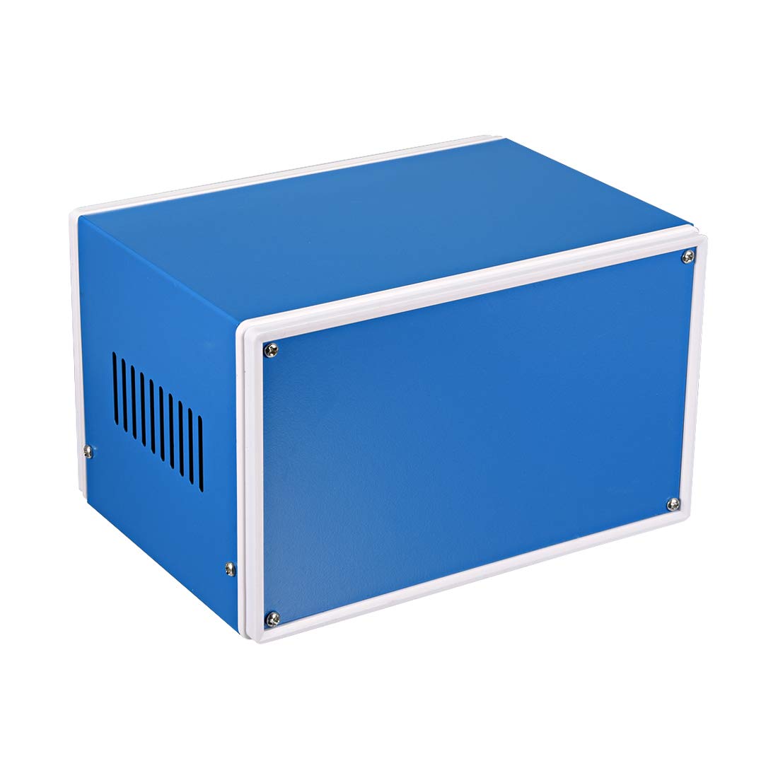 Sourcingmap Metal Blue Project Junction Box Enclosure Case 180 x 130 x 110mm/7.09 x 5.12 x 4.33inch