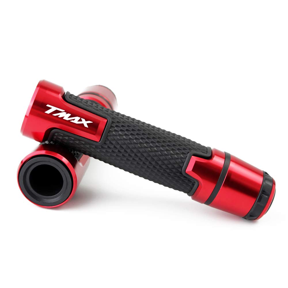 Manopole Moto In Alluminio CNC Per Yamaha TMAX 530/560 - Universali 22mm, Antiscivolo