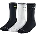 Nike Mens' Dri-FIT Cushioned Crew Athletic Socks 3 Pair