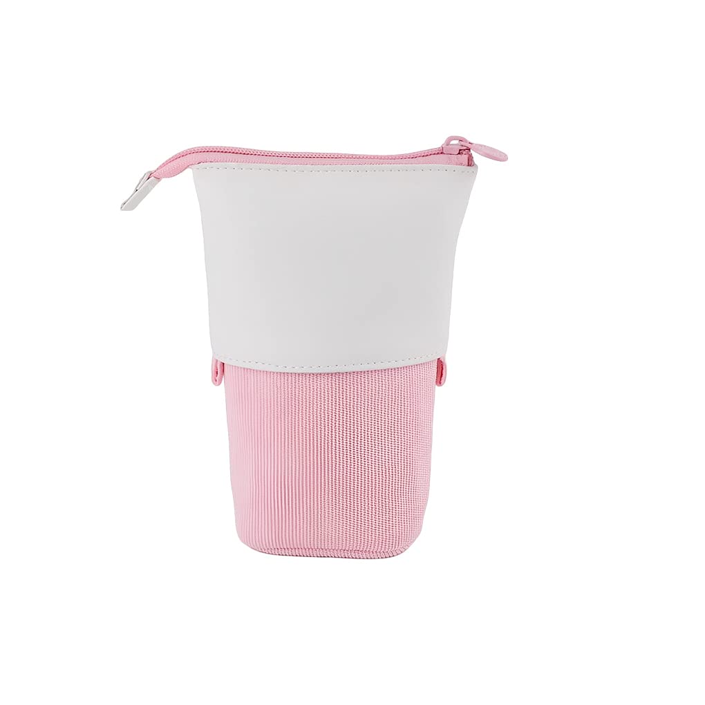 Oyachic Estuche Escolar Pequeña Stand up Pencil Case Bolsa para Lapices Standing Pen Holder Estudiante Plumier Colegio Kawaii Box Pencil Case para Estudiante