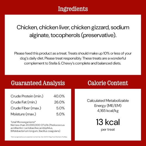 Stella & Chewy's Freeze-Dried Raw Wild Weenies Dog Treats - High-Protein Training Treats for Dogs & Puppies - All-Natural Chicken Recipe with 97% Meat & Organs - USA Made - 11.5 oz Bag - image 7